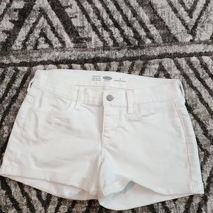White shorts